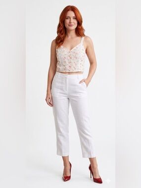 American Eagle Outfitters Summer Floral Crop Top